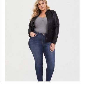 Torrid leather jacket